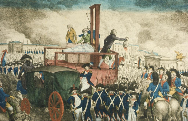 Execution of King Louis XVI of France  January 21  1793  engraving   Credit The Art Archive   Musee Carnavalet Paris   CCI   AA329792