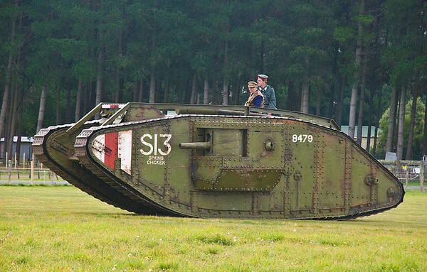 800px World War I Tank   Masterton  New Zealand   April 2009 Phillip Capper wikimedia commons