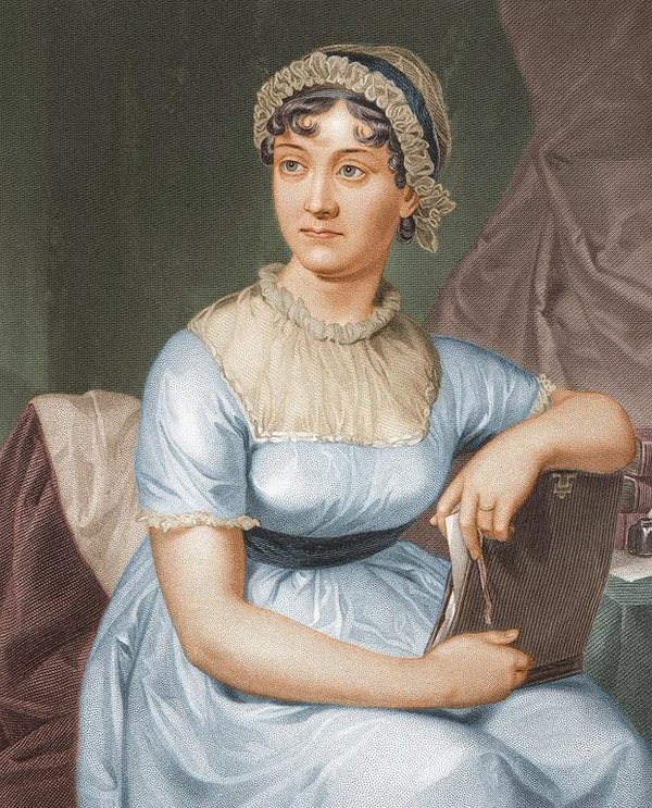 Jane Austen coloured version