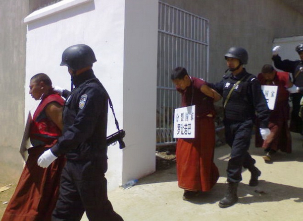 2008 China s Tyranny Violence Against Tibetan Monks after March Uprising                                                                       