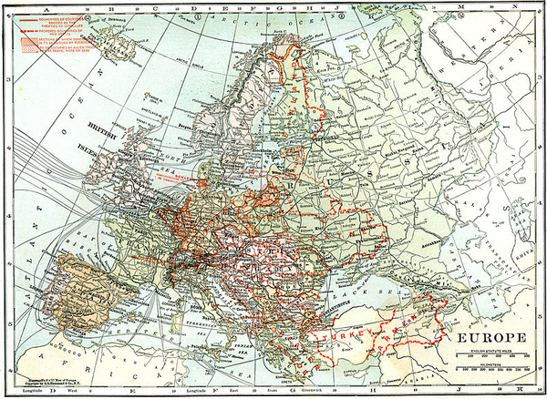 WikimediaCommonsMapofEuropein1920aftertheTreatyofVersailles
